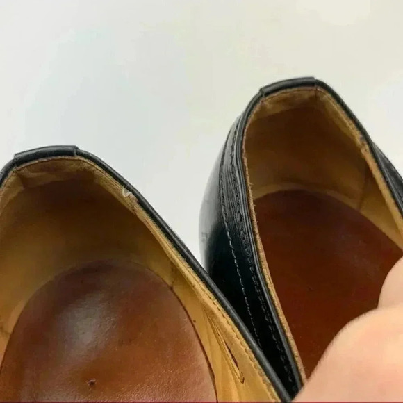 Allen Edmonds Mens Menton size 12 AA black Leather - Picture 9 of 12